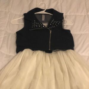 Girls 2-Piece Dress & Vest Size 14